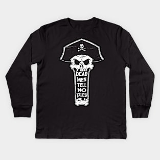 Dead Men Tell No Tales Kids Long Sleeve T-Shirt